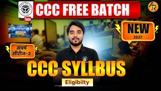 CCC Syllabus Full Course 2026 | Government CCC Complete Course | MS Word, Excel, PowerPoint