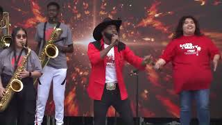 Carl Brister Performs classic "Long Train Runnin"