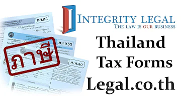 Thailand Tax Forms: PND 91 Personal Income Tax Form