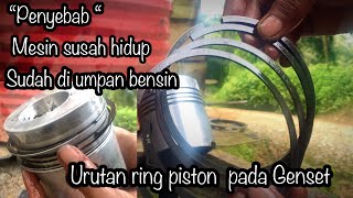 How to Install Piston Rings and Engine Bearings for Yanmar TS230 Generator