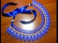 Колье - воротник из бисера/ Бисероплетение / Necklace - collar of beads.