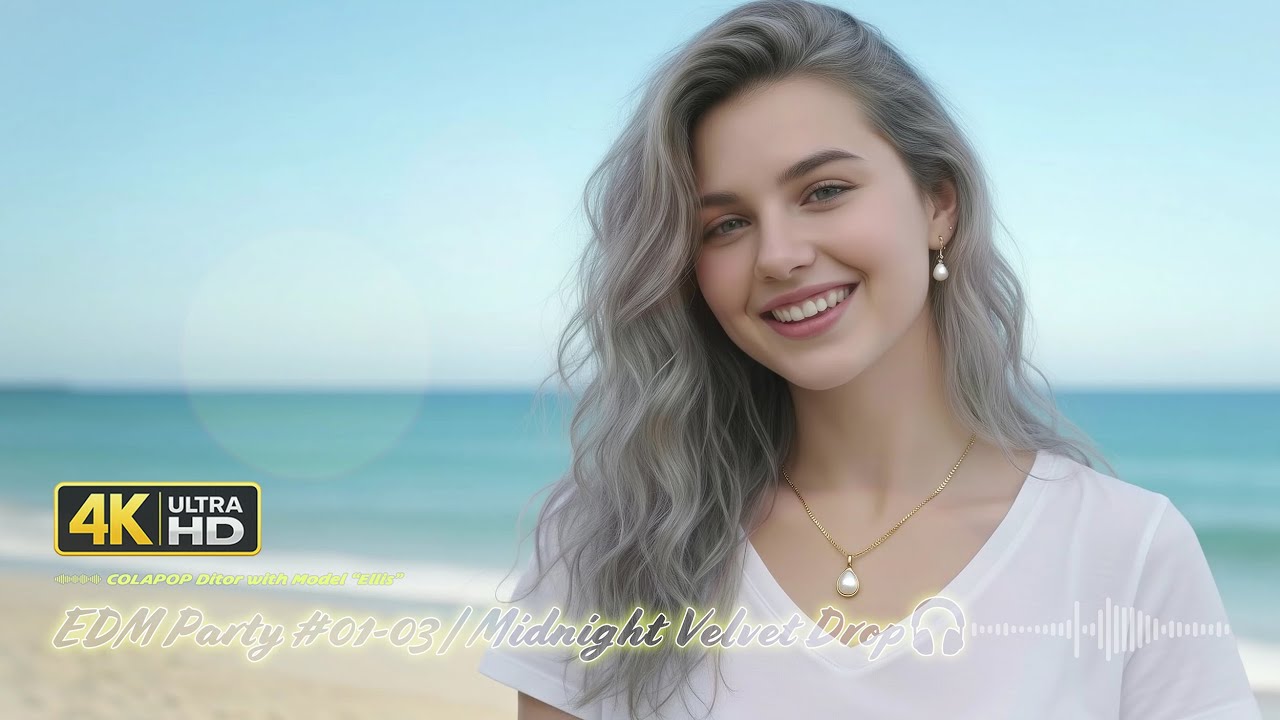 EDM Party #01-03 | Midnight Velvet Drop🎧 COLAPOP Ditor with Model “Ellis”