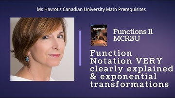 Functions 4.6 VERY clearly explained transformations of exponential functions