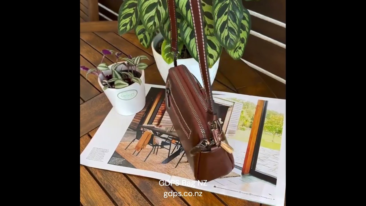 Women's Vintage Leather Small Phone Shoulder Crossbody Bag | GDPS Bag NZ