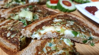 سندويش? سهل وصيفي  بخبز التوست لعشاء خفيف sandwich toast