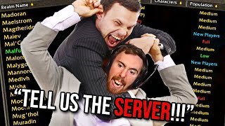 Everyone's MAD At Asmongold For Not Announcing His Classic WoW Server