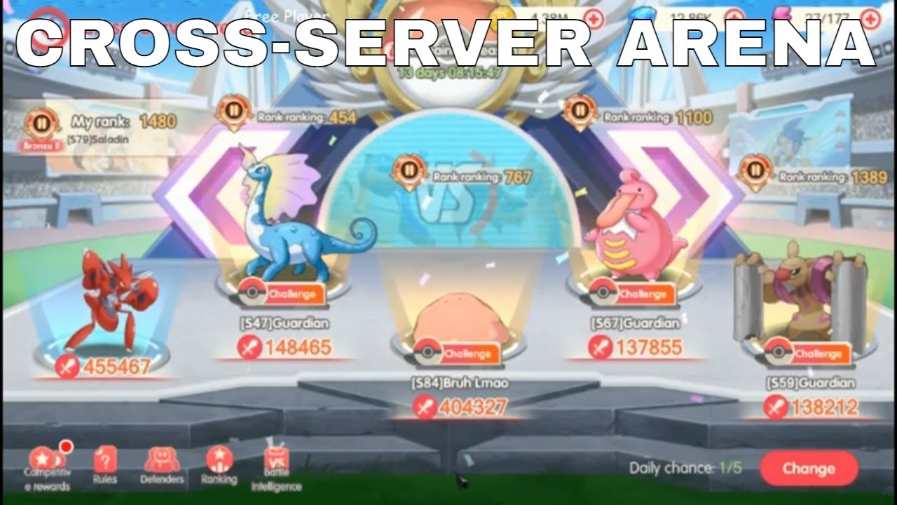 CROSS-SERVER ARENA ► POCKET INCOMING