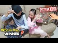 Challenge Sumpit Seru Bareng Bunda ♥ Ngakak Pilusnya Loncat - Aqilla's Diary