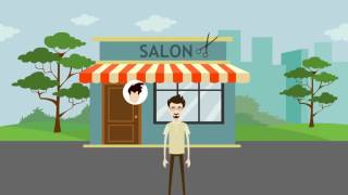 Hair \& Beauty   Men’s Barber VIDEO PRODUCTION MONTREAL - MARKATOONS ANIMATED