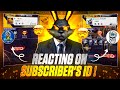 Reacting To Random Season 1 Golden Prime ID's 💥 |Free Fire Players 2017 vs 2015 
