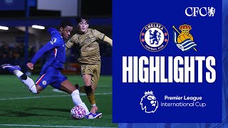 Chelsea U21 2-3 Real Sociedad U21 Highlights Premier League International Cup 202526