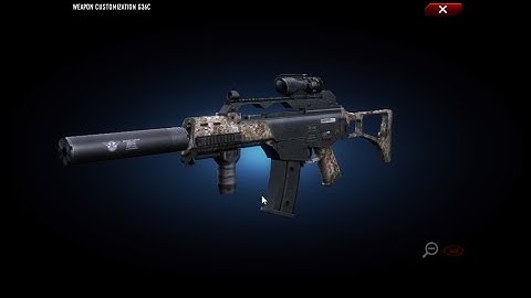 Contract Wars HK G36C W-Task completed