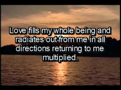 Affirmations from Heal Your Life by Louise Hay - YouTube