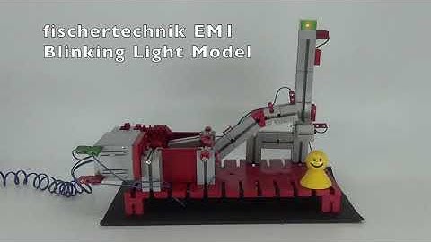 fischertechnik EM1 - Blinking Light Model