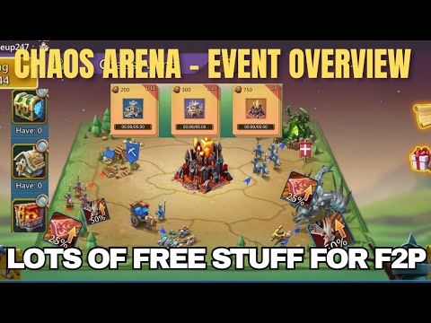 Lords mobile - Chaos Arena || New Event Preview || Part 1 - YouTube