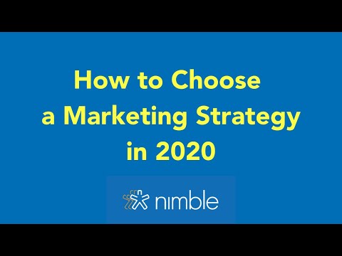 Video: Hoe Kies Je Een Marketingstrategie