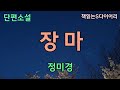 낯선 남자와의 따뜻한 동행 정미경 오디오북 단편소설듣기 책읽어주는여자