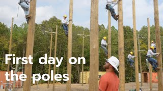 Climbing day 1 - What lineman school is like Ep.1