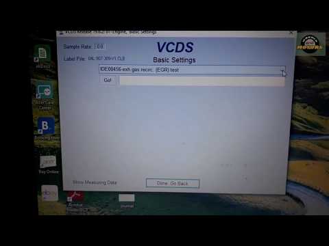 VCDS (VAG-COM)로 연료 시스템을 프라이밍하는 방법