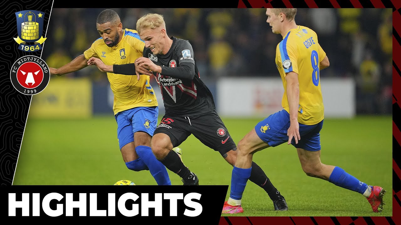 Highlights Brøndby v FCM 2-0 -