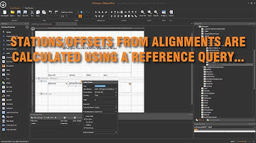 Station Offset Report in AutoCAD Civil 3D using Visual Report Designer