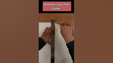 How To Tear Watercolor Paper | A Deckled Edge #shorts