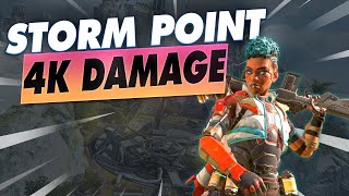 First 4k Damage on Storm Point - Apex Legends Gameplay