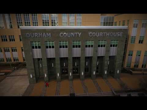 Drone Work:  DURHAM COUNTY COURTHOUSE, DURHAM, NORTH CAROLINA