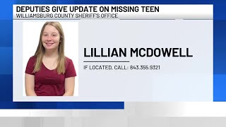 VIDEO: Deputies give update on missing Williamsburg County teen