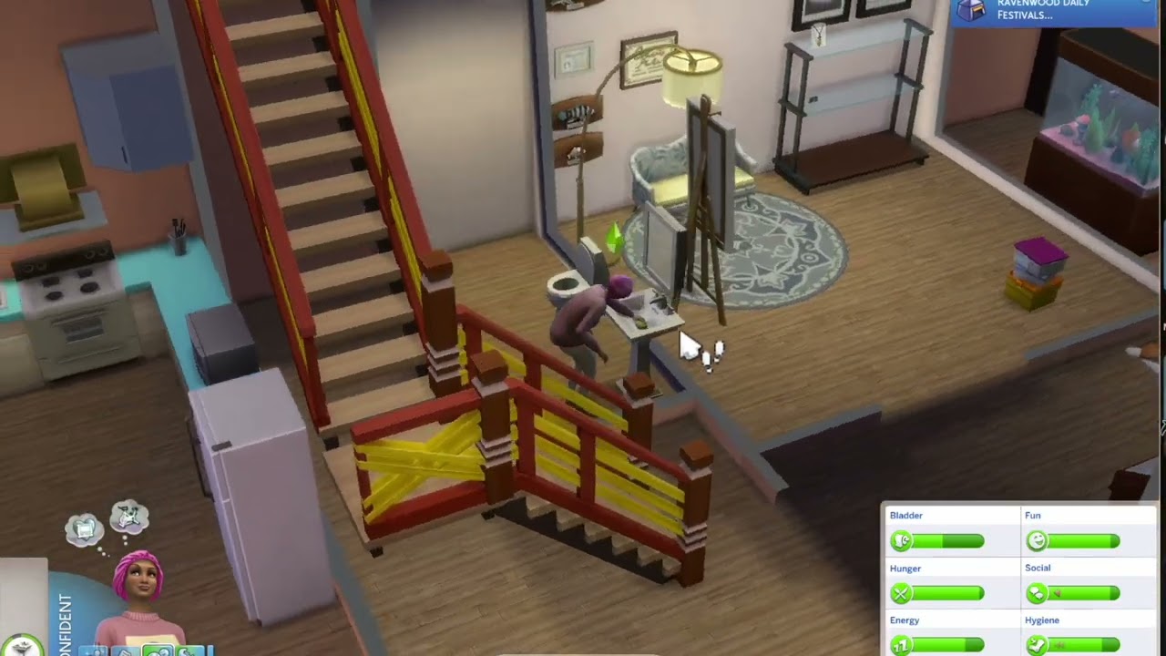 Sims 4 Silent Game Play 36