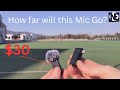 Testing a $30 Wireless Mic (HOW FAR WILL IT GO???)