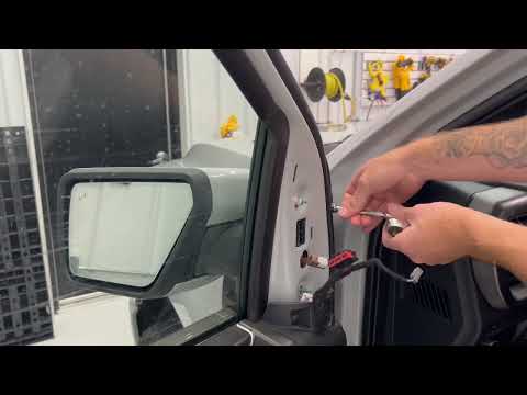 Remove the mirror on a 22–24 F-150 in one minute
