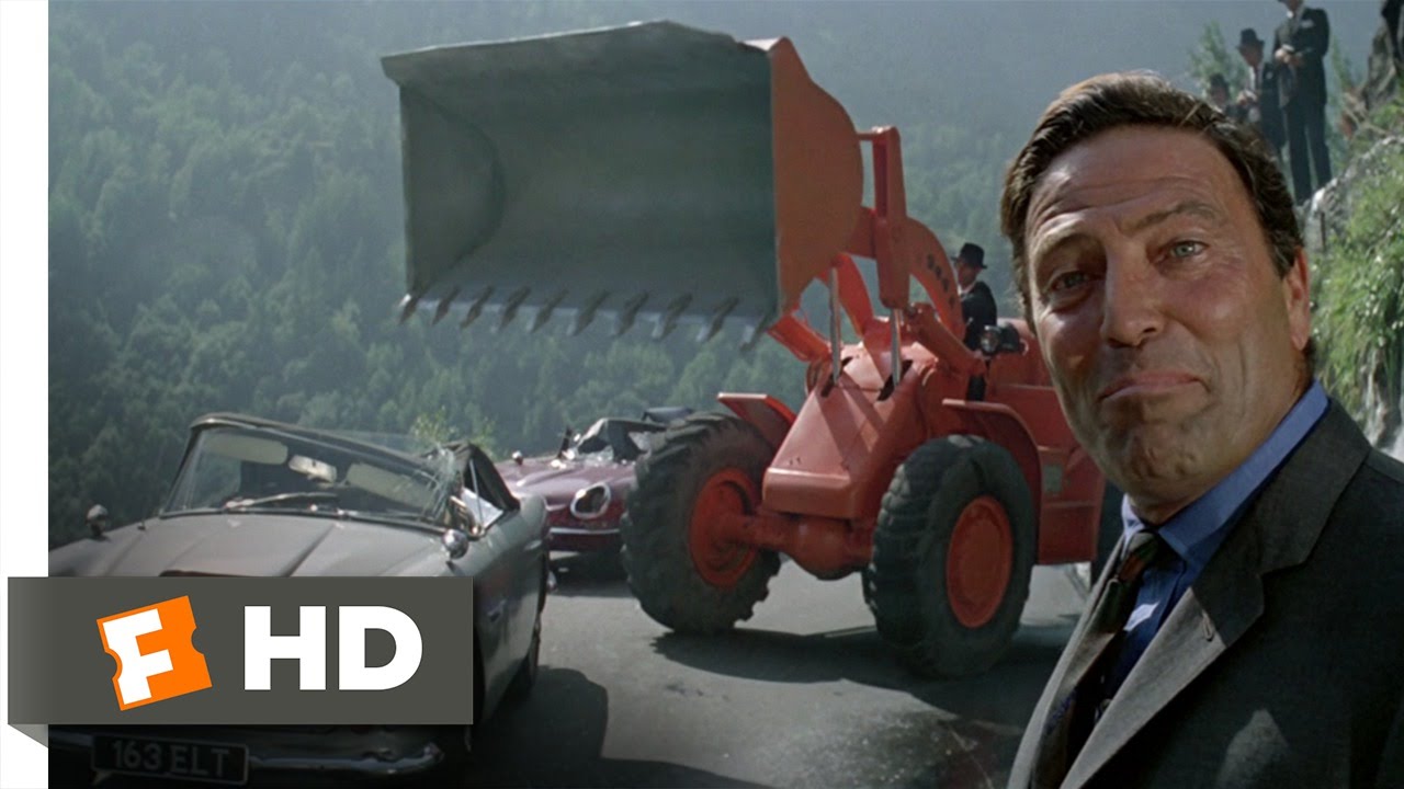 The Italian Job 4 10 Movie Clip Wrecking The Aston Martin