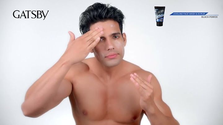 Gatsby facial wash perfect scrub review