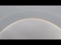 Beautiful rainbow in the sky