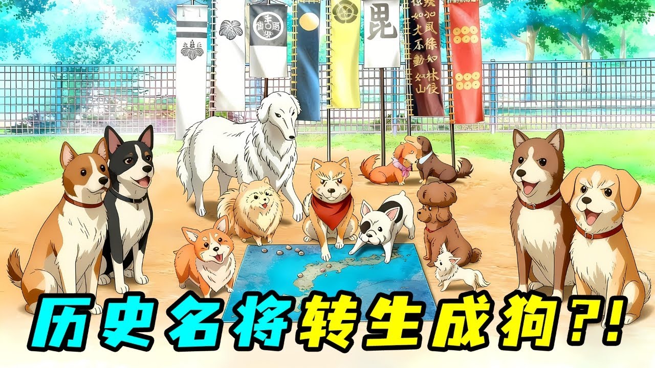 日本戰國魔王轉生現代，不料卻變成一只柴犬，只能率領狗軍稱霸日本？！一口氣看完《織田肉桂信長》！