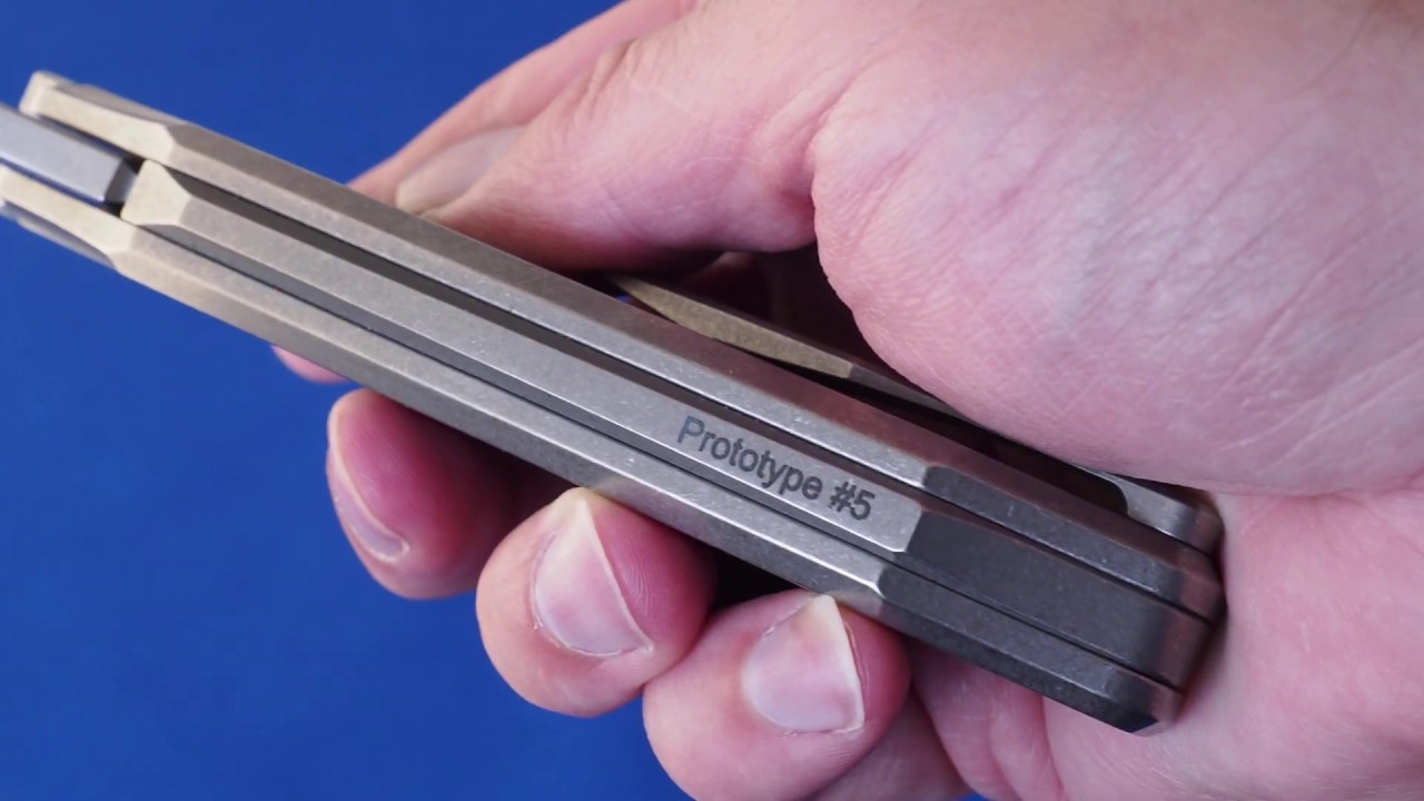 Нож Muscle PROTOTYPE CKF and Tashi Bharucha