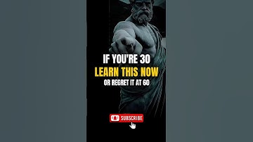 Life Lessons I Learned at 30, to Avoid Regrets When I’m 60 | Stoicism