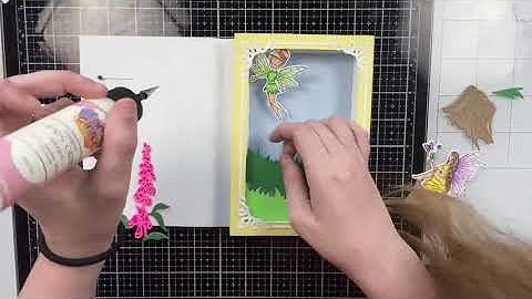 How to Create a Pop up Shadow Box Book Card