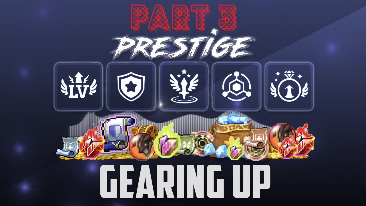 [MapleStory M/楓之谷M] Prestige EU - Gear Upgrading PART 3! [Mythic Flames ...