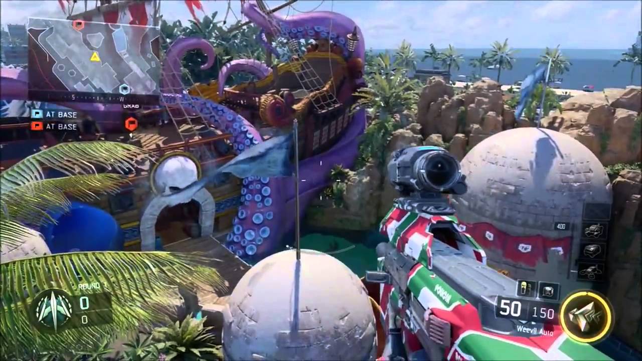 Black Ops 3: SPLASH SKY BARRIER TUTORIAL / EXPLORATION GLITCH