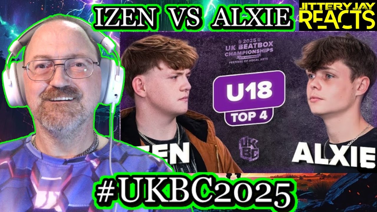 Izen против Alxie — чемпионат Великобритании по битбоксу 2025 — полуфинал среди игроков до 18 лет...