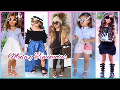 TENDENCIAS EN ROPA DE NIÑA / OUTFITS DE MODA PARA NIÑAS 2021/2022 Moda y estilo