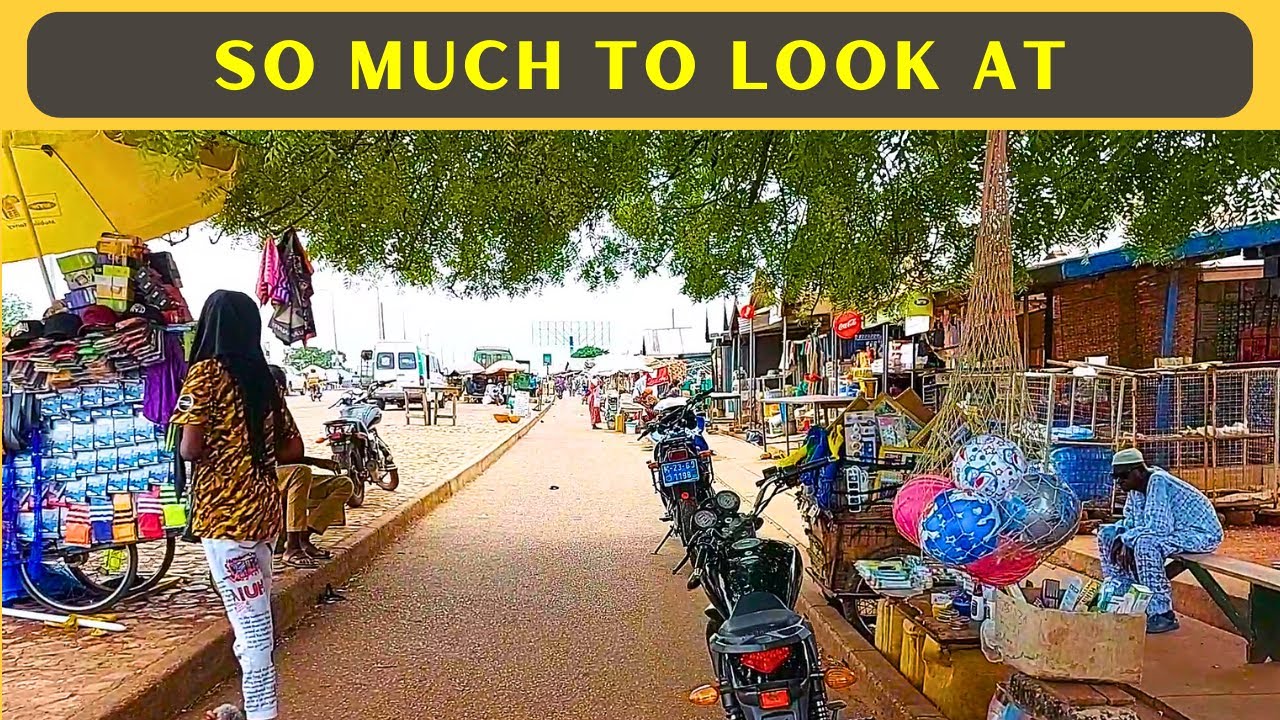 Look-Around Walking Tour - 2.7km - Obarsi Rx to TTH to Chez Mary in Tamale, Ghana - with Music