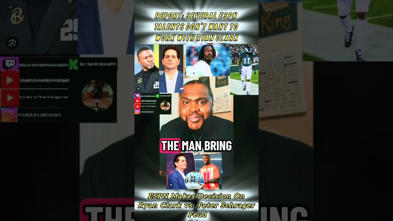 ESPN Makes Decision On Ryan Clark vs. Peter Schrager Feud 