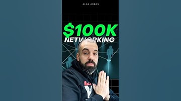 How One Networking Event Made Me $100K
