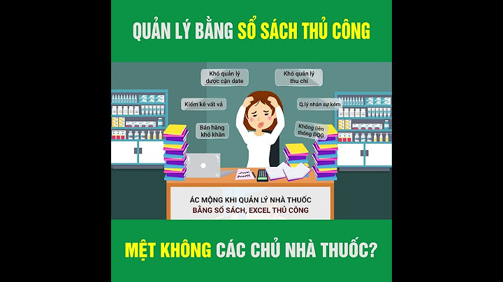 Nên dùng phần mềm quản lý nhà thuốc nào