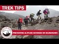 High Altitude Sickness while Climbing Kilimanjaro: How to Prevent it | Trek Tips