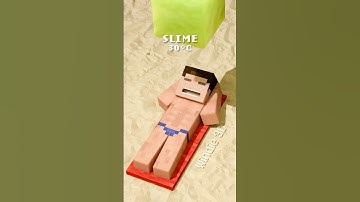 Steve Vs Real Life Fluid Simulations On The Beach 🏖️