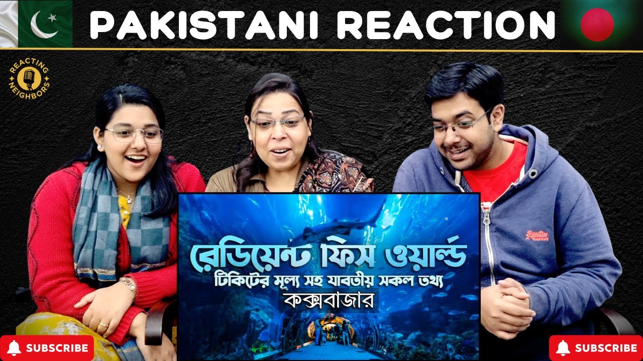 Radiant Fish World 😱 | Cox's Bazar - Bangladesh | Reaction!